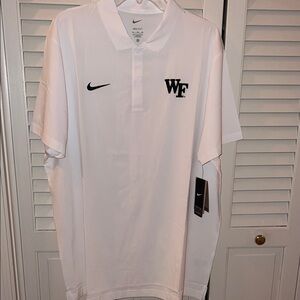 Nike White Performance WF Polo Shirt